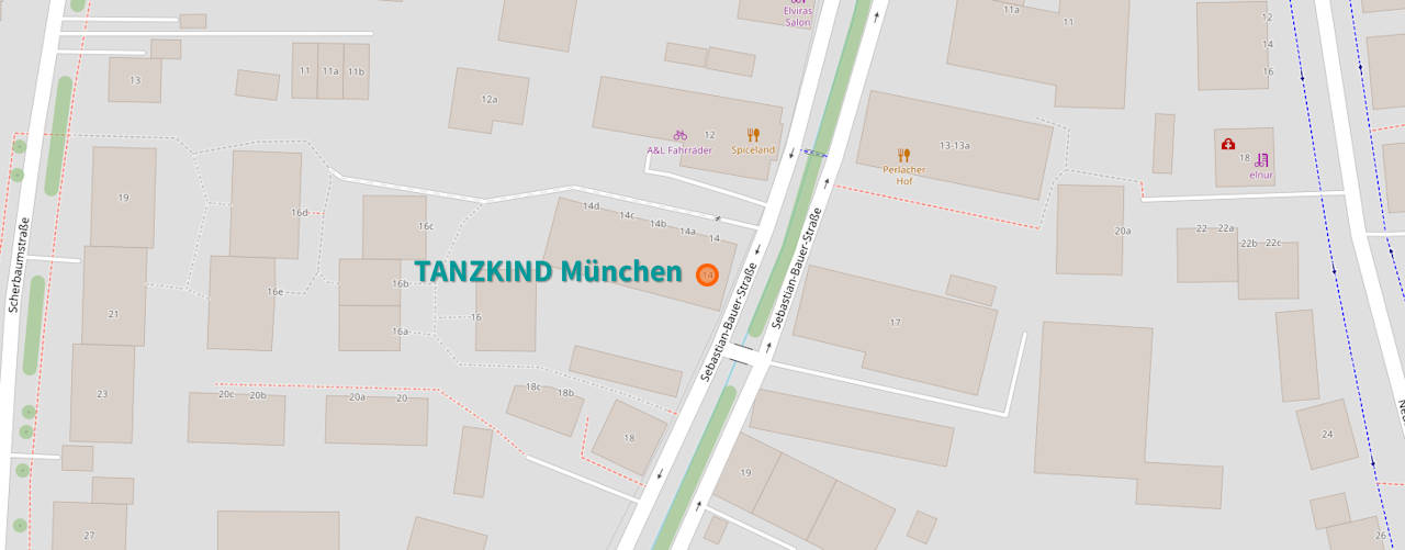 Anfahrt zu TANZKIND München